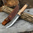 Hand-Forged Bushcraft Knife, 12 cm (4.72 inches)
