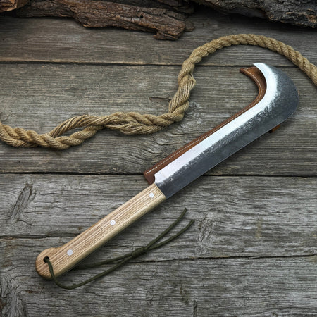 Hand-Forged Bushcraft Knife, 27 cm (10.6 inches)