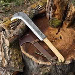 Hand-Forged Bushcraft Knife, 27 cm (10.6 inches)