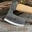 Hand-Forged Carpenter's Axe with Leather Sheath, 0.84 kg (1.85 lb)