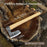 Hand-Forged Carpenter's Axe with Leather Sheath, 0.84 kg (1.85 lb)