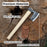 Hand-Forged Carpenter's Axe with Leather Sheath, 0.84 kg (1.85 lb)