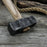 Hand-Forged Double Blacksmith's Hammer, 1 kg (2.2 lbs)