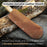 Hand-Forged Knife for Mushroom Foraging, 8 cm (3.15 inches)