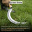 Hand-Forged Large Sickle, ⌀19 cm (7.5 inches) Blade, Leather Belt Attachment