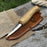 Hand-Forged Sloyd Knife, 7.5 cm (2.95 inches)