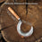 Hand-Forged Small Sickle, ⌀9 cm / 3.54 in