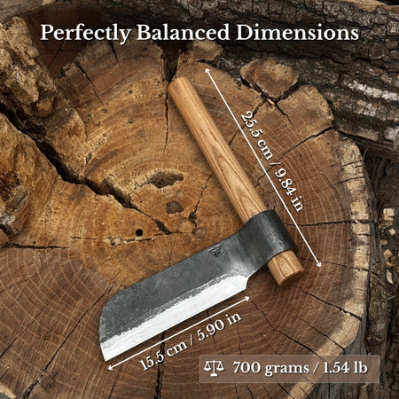 Small Splitting Froe, 15.5 cm / 6.1 in