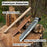 Hand-Forged Splitting Froe – Leather Sheath with Handle Holder