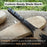 Hand-Forged Yakut Blade with Leather Sheath, 10 cm (3.93 inches)