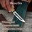 Hand-Forged Yakut Knife with Leather Sheath, 9.5 cm (3.74 inches)