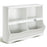 Kids Storage Unit Baby Toy Organizer Children Bookshelf Bookcase-White