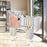 2-Tier Foldable Clothes Drying Rack with Adjustable Gullwing