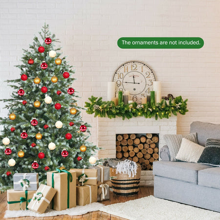 6 Feet Artificial Christmas Spruce Hinged Tree