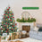 6 Feet Artificial Christmas Spruce Hinged Tree