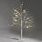 2 Feet Pre-lit White Twig Birch Tree Battery Powered for Christmas Holiday