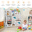 Kids Toy and Book Organizer Children with Storage Bins