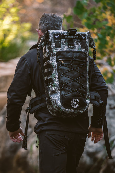 Rockagator Trident Tactical Camo 40L TPU Waterproof Backpack