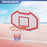 Large Wall Mounted Basketball Hoop with Shatter-proof Backboard