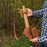 Leather Axe Case with Adjustable Shoulder Straps