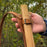 Leather Axe Case with Adjustable Shoulder Straps