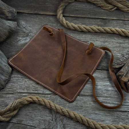 Leather Breast Plate with Belt