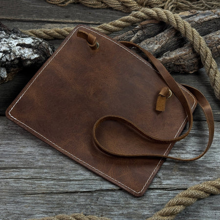 Leather Breast Plate with Belt