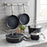 Ceramic Nonstick Cookware Set, 9-Piece