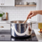 5-Ply Stainless Stock Pot with Lid, 7-Qt