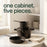 5-Piece Stackable Ceramic Nonstick Set