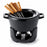 Enameled Cast Iron Fondue Set, 8-Piece, 2-Qt
