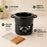 Enameled Cast Iron Fondue Set, 8-Piece, 2-Qt