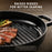 Enameled Cast Iron Grill Pan, 11"