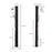7.2 Feet 9.3 Gallon Solar Heated Shower with Hand and Foot Tap