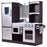 Kids Wooden Modern Kitchen Cooking Pretend Play Set