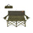 Oversized Camping Chair Folding Loveseat Camping Couch with Cup Holders & Thick Padding