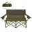 Oversized Camping Chair Folding Loveseat Camping Couch with Cup Holders & Thick Padding