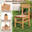 Patio Teak Wood Chair