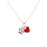 Paw Heart Pendant Necklace