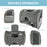 Mr. Peanut's Monterey Series Airline Compliant Horizontal Backpack Pet Carrier