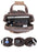 The Gaetano | Large Leather Backpack Camera Bag with Tripod Holder