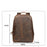 The Vernon Backpack | Genuine Vintage Leather Minimalist Backpack