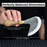 Professional Leather Crafting Half Round Knife, 10.5 cm (4.1 inches)