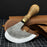 Professional Leather Crafting Half Round Knife, 10.5 cm (4.1 inches)