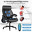 Big & Tall 400lb PU Leather Massage Office Chair-Black