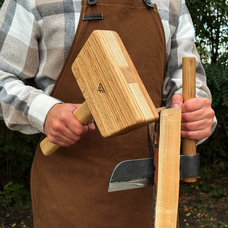 Quiet 35 oz Wooden Mallet (Mallet Tool)