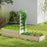 Raised Garden Bed with Trellis 87 Inch Wooden Elevated Planter with 2 Planter Boxes-Natural