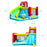 6-in-1 Inflatable Bounce House with Climbing Wall and Basketball Hoop without Blower