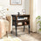 1 Piece Stackable Night Stand Shelf Accent Table with Metal Frame