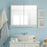 2-Door Wall-Mounted Bathroom Mirrored Medicine Cabinet